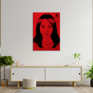 tableau japon portrait maki